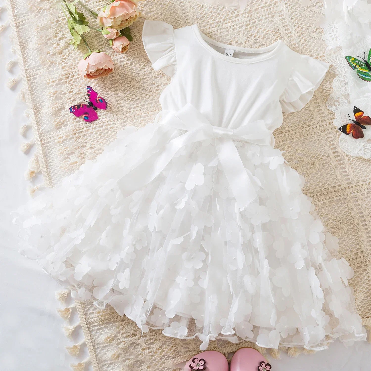 KK BRAND BLACK & PINK SKIRT + SHIRT SET FOR BABY GIRLS | SUMMER & SCHOOLWEAR STYLE | AGES 1–3 YEARS | 2025