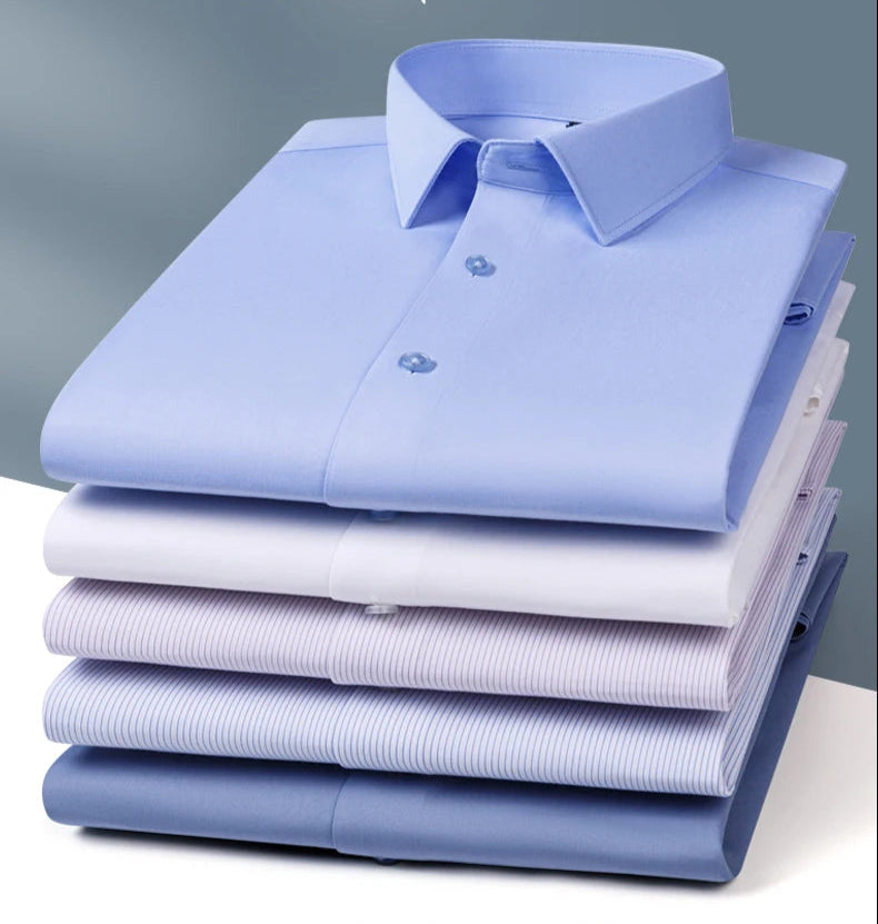 KK BRAND FULL-LINED MEN’S BODY-FIT DRESS SHIRT – SPRING 2025 EDITION