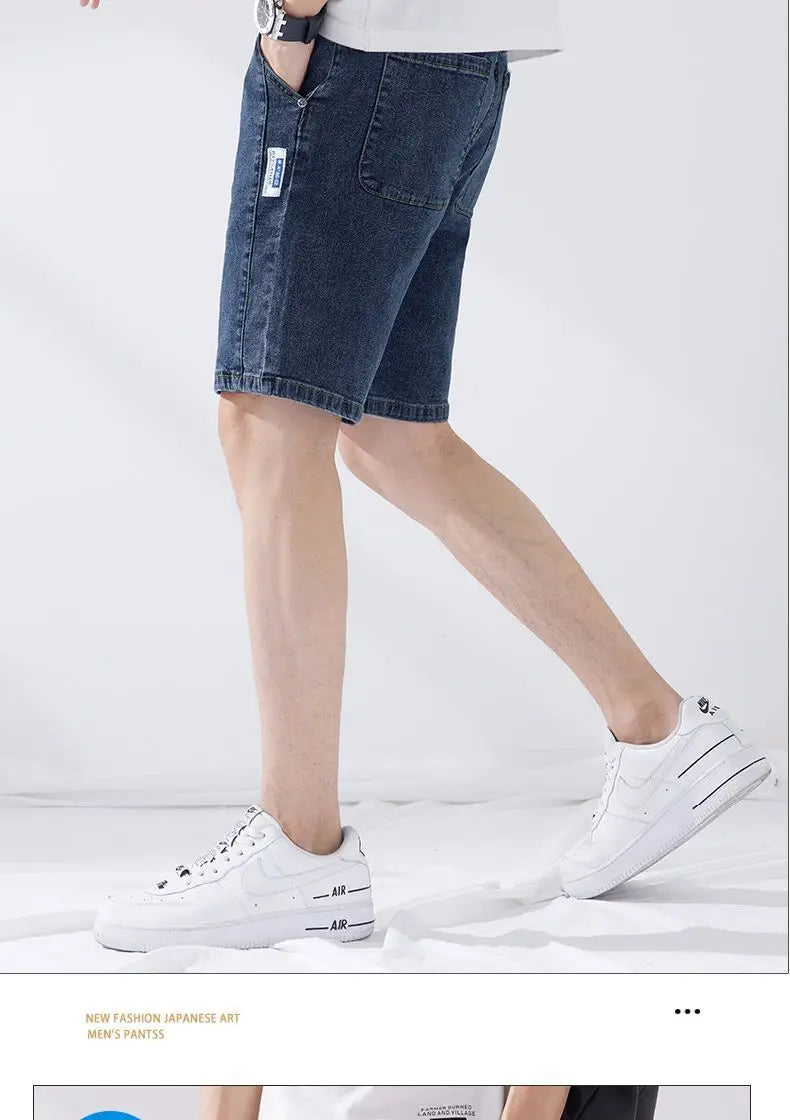 🔷 KK BRAND – Men’s Denim Comfort Shorts Effortlessly casual. Perfectly cut. Seriously comfortable 2025