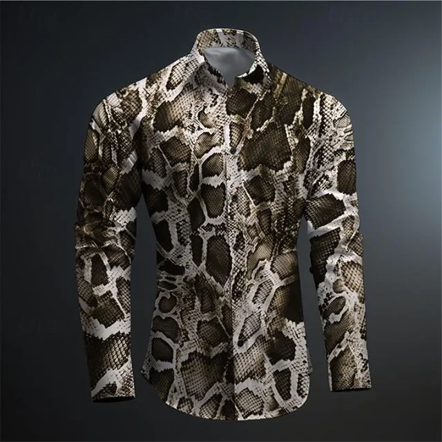 👔 KK BRAND | MEN’S MULTI-COLOR DIGITAL 3D PRINT SHIRT – | 2025 EDITION