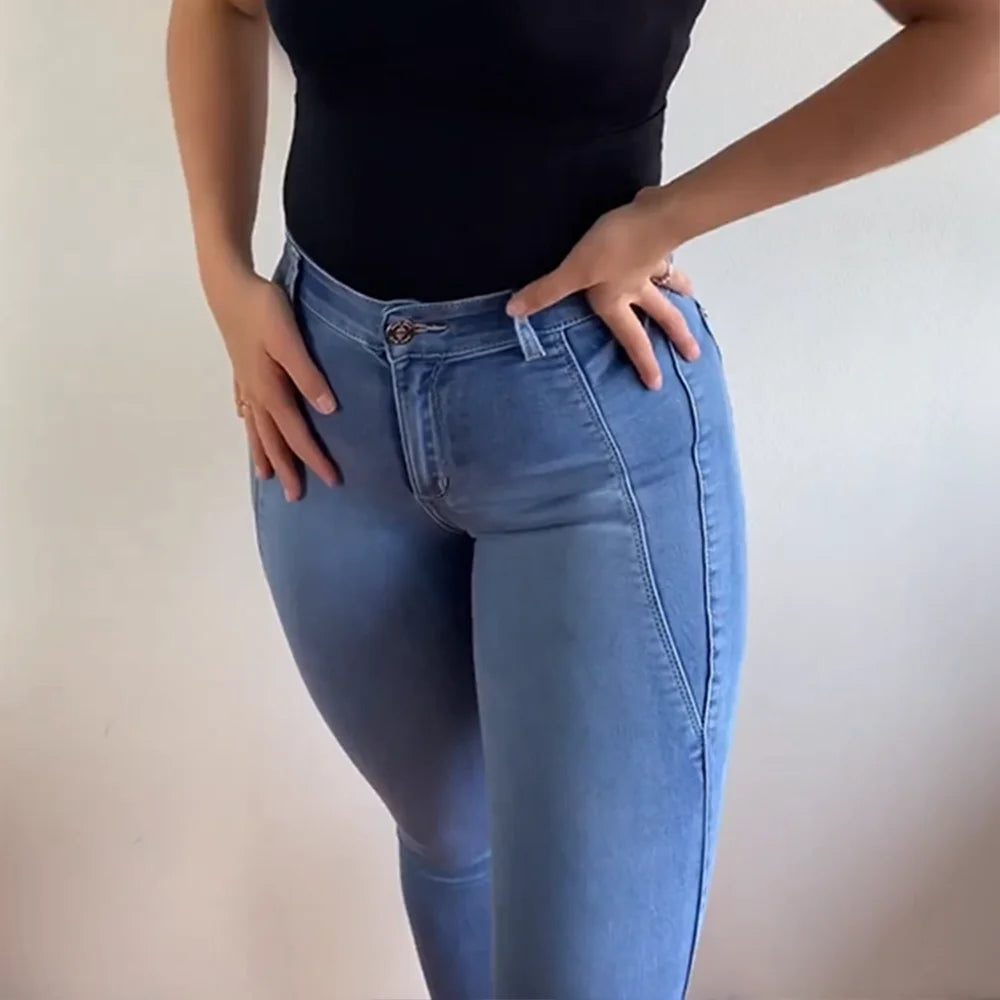 ✨ KK BRAND BLACK &amp; GRAY X-SHAPE VINTAGE SKINNY JEANS FOR WOMEN | 2025