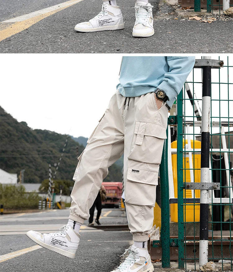 KK BRAND – Men’s Tapered Utility Trousers Effortless street style meets everyday comfort STYLE OF COLOR Black, Khaki, Light Grey, and Light Blue IN 2025