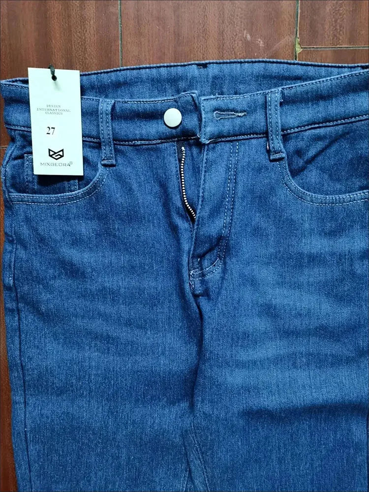 KK BRAND | High-Waisted Winter Denim for Women & GIRLS | SMART SLIM FIT | COTTON-STRETCH BLEND 2025