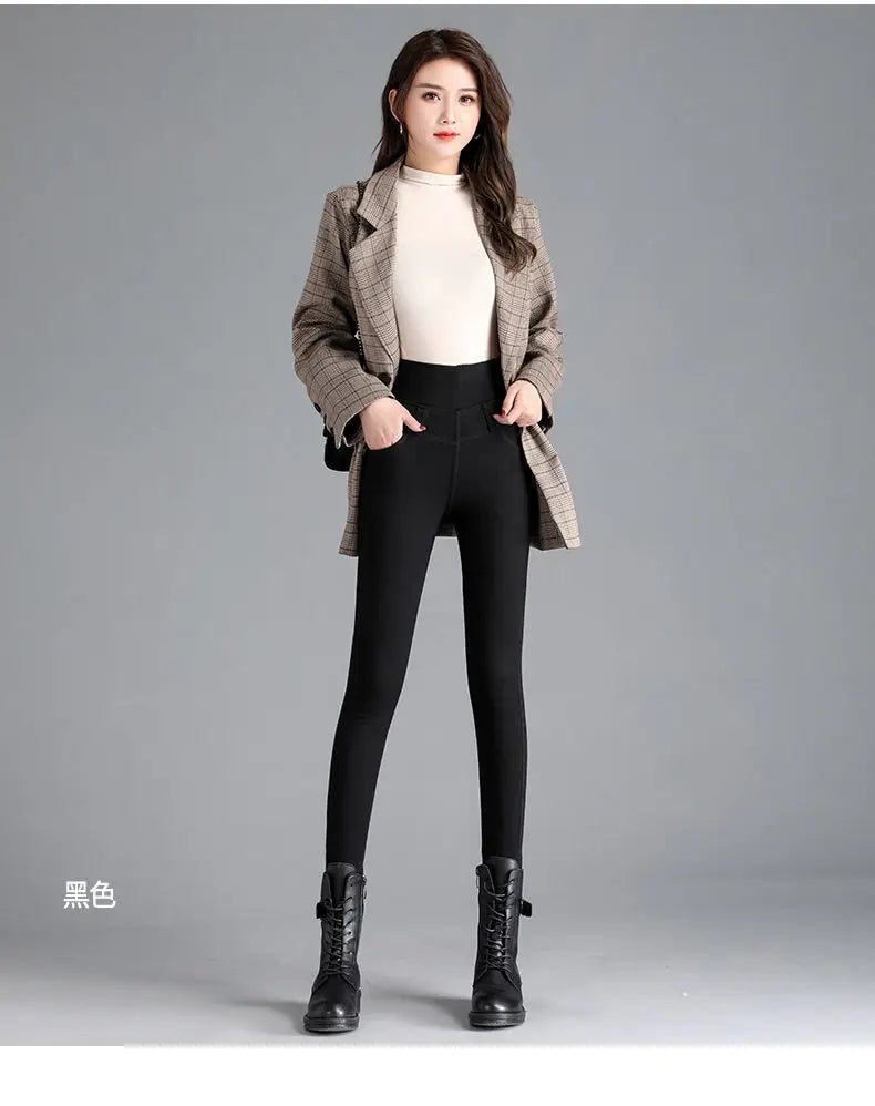 ✨ KK BRAND HIGH-WAISTED STRETCH DENIM JEANS FOR WOMEN | SPRING 2025