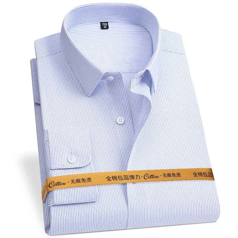 KK BRAND FULL-LINED MEN’S BODY-FIT DRESS SHIRT – SPRING 2025 EDITION