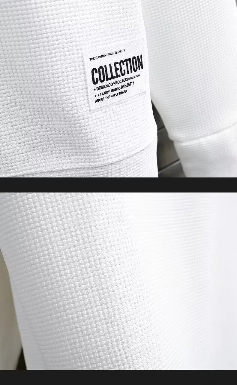 ✨ KK BRAND MEN’S WHITE STRIPE TRACK SUIT SET | COTTON WARM BLEND |  2025 EDITION