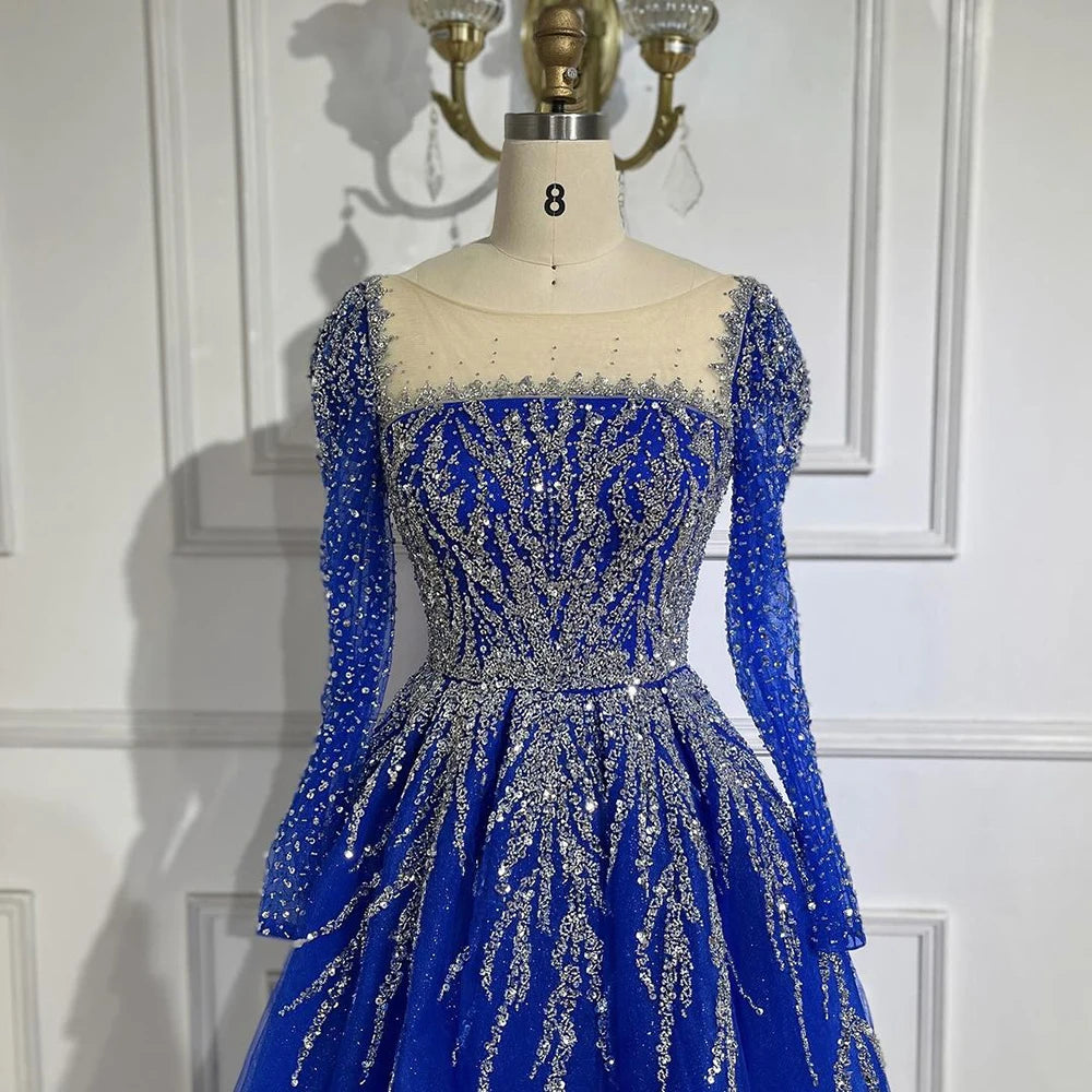 💫 Exquisite Full-Sleeve Tulle A-Line Dress – KK BRAND Signature Elegance  women and girls who appreciate timeless beauty. 2025