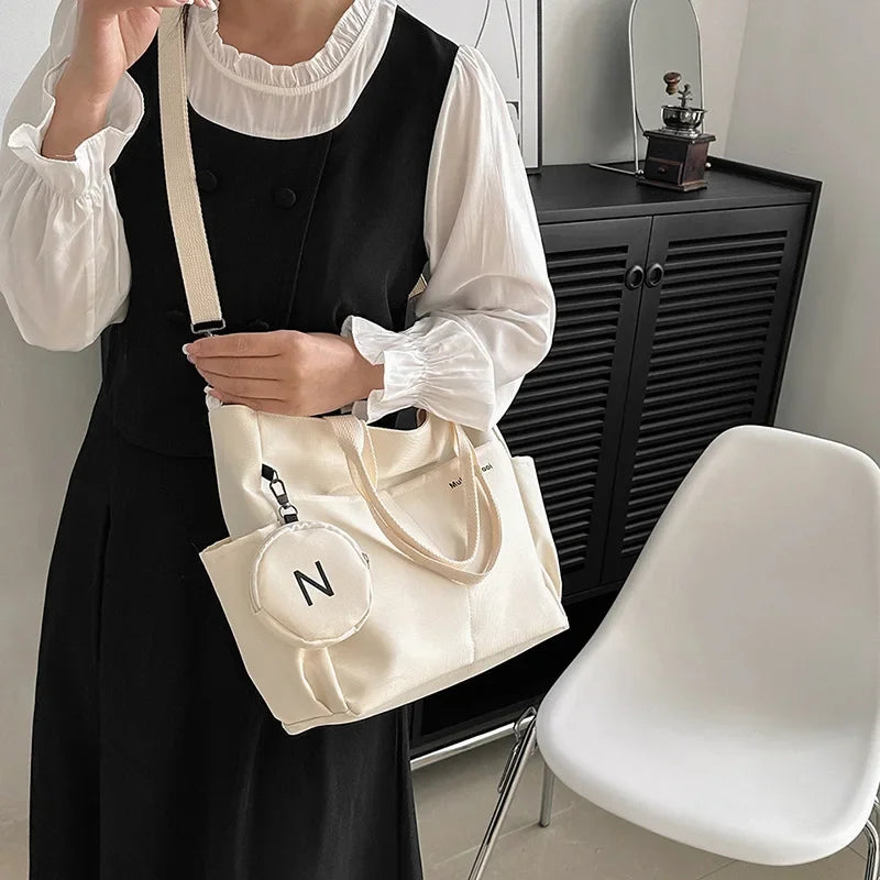 👜 KK BRAND – Everyday Nylon Shoulder Tote Bag Your Go-To Tote for Daily Style  Comfort FOR GIRLS & WOMEN 2025