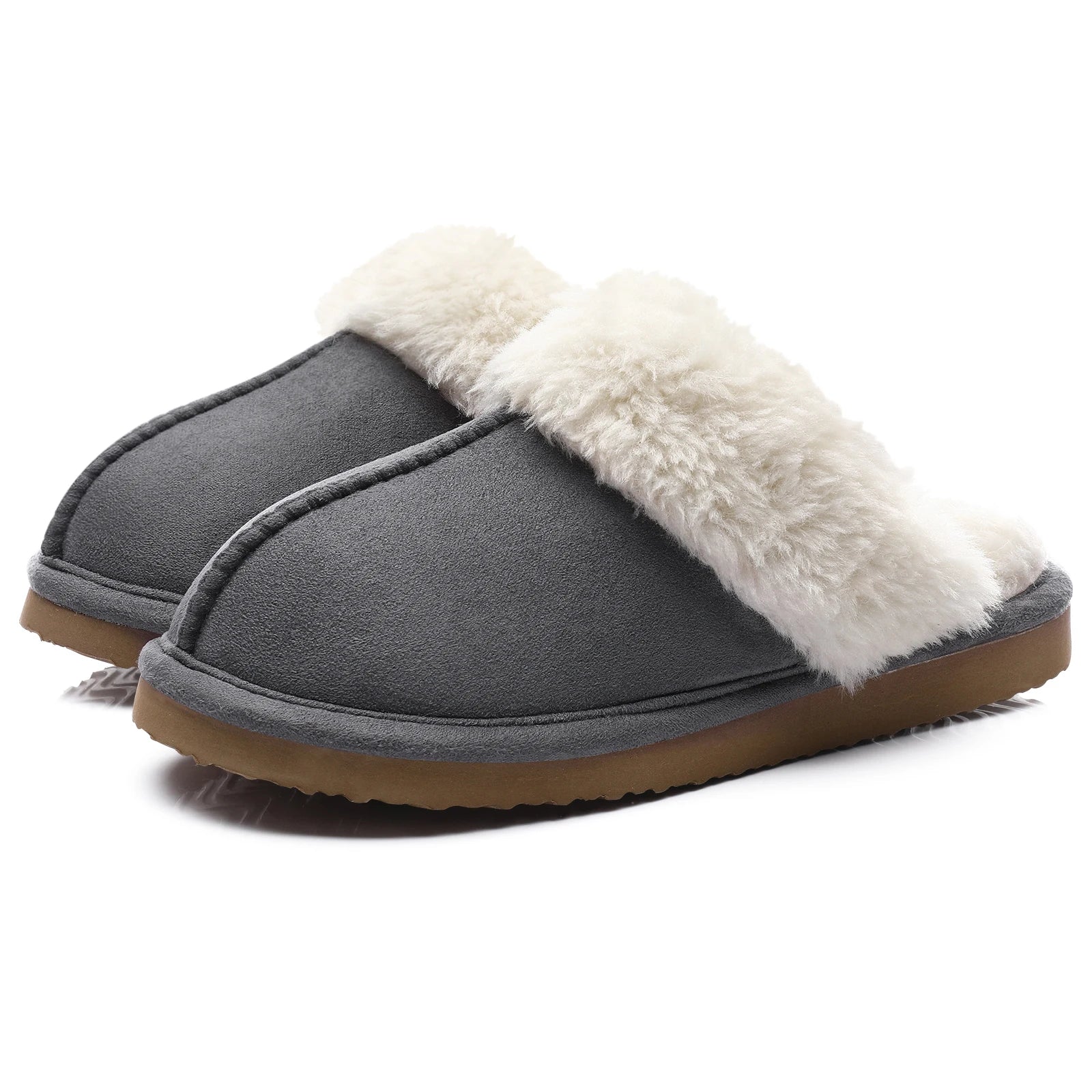 KK BRANDS WOMEN'S FAUX FUR SLIPPERS – COZY INDOOR STYLE WITH LUXE COMFORT | 2025
