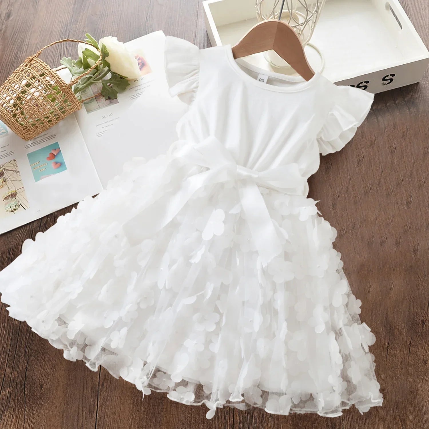 KK BRAND BLACK & PINK SKIRT + SHIRT SET FOR BABY GIRLS | SUMMER & SCHOOLWEAR STYLE | AGES 1–3 YEARS | 2025