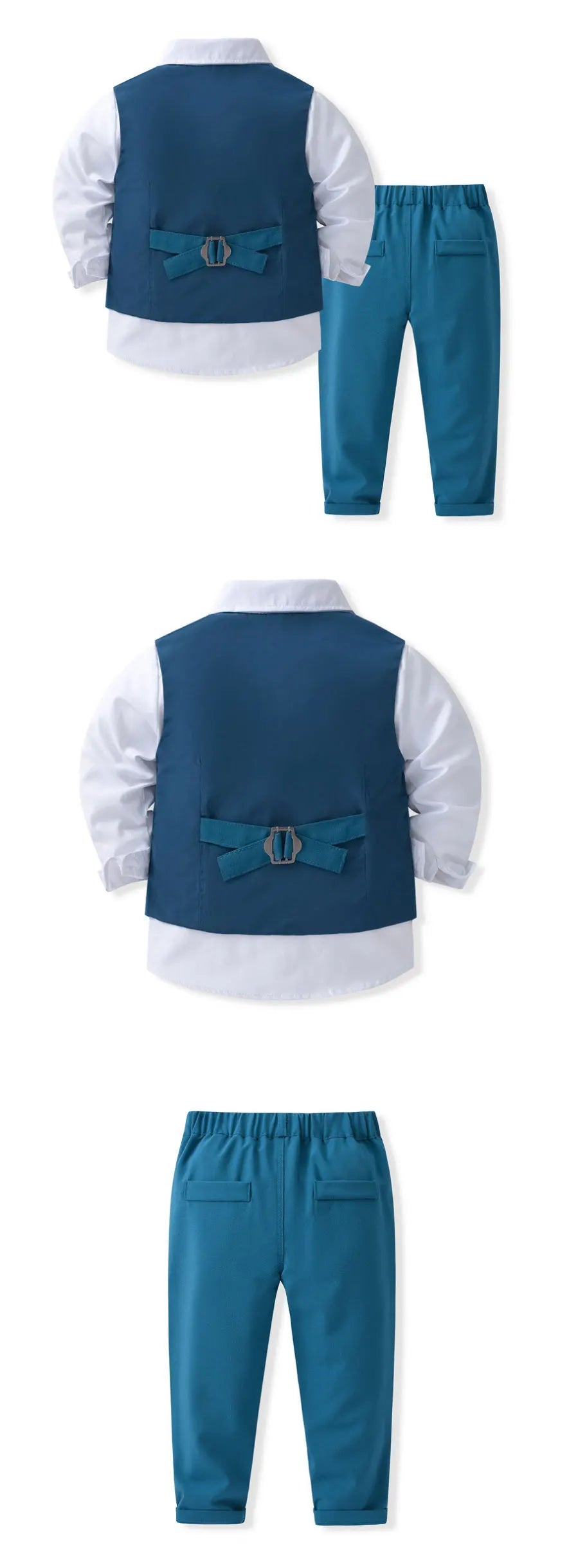 KK BRAND -Kids’ 3-Piece Gentleman Suit Set –  For birthdays, weddings, or special family events 2025