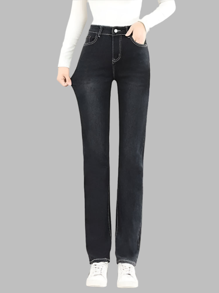 KK BRAND | High-Waisted Winter Denim for Women & GIRLS | SMART SLIM FIT | COTTON-STRETCH BLEND 2025