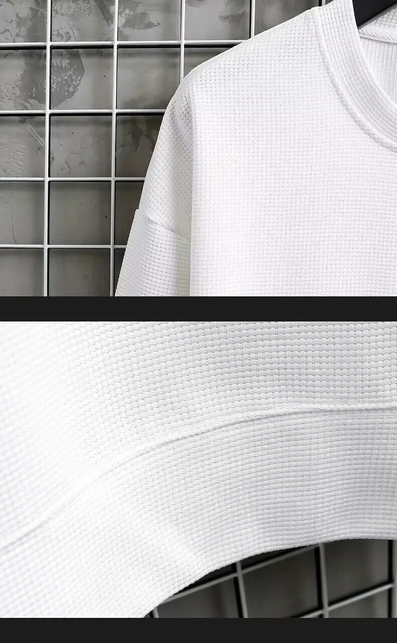 ✨ KK BRAND MEN’S WHITE STRIPE TRACK SUIT SET | COTTON WARM BLEND |  2025 EDITION