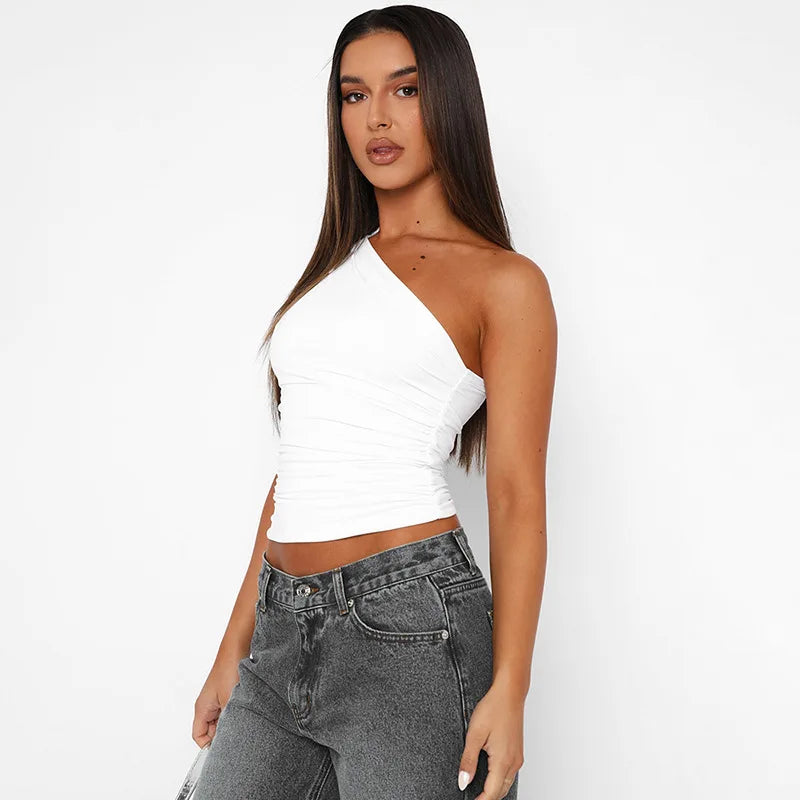 BY KK BRAND – Solid Color Bra Vest Tops  Summer |2025 Collection