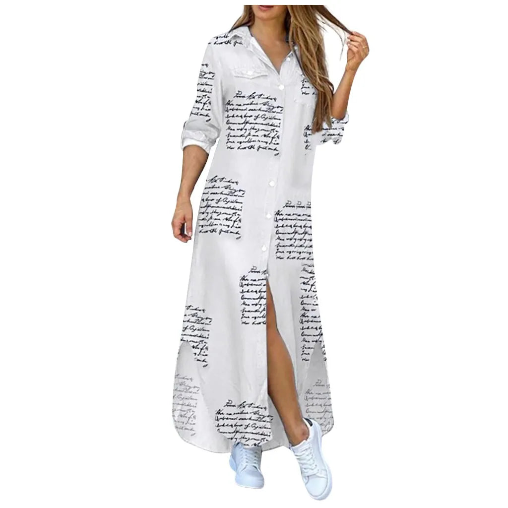 ✨ KK BRAND Women’s Front-Open Printed Long Gown Dress – Smart, Elegant, and Effortlessly Chic & STYLISH DRESS 2025