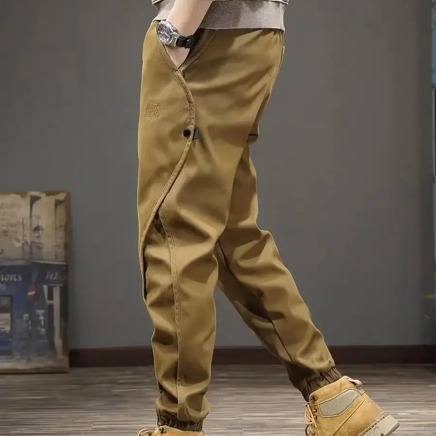🖤 MEN’S CROSS-PANT STYLE ANKLE-LENGTH TROUSERS – KK BRAND SMART CASUAL EDIT 🖤Workwear Pants Men's 2025 Spring New Fashion Designer Loose Fitting