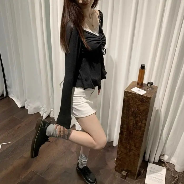 👚 KK BRAND WOMEN’S STYLISH V-NECK T-SHIRT TOP – SPRING - SUMMER | 2025