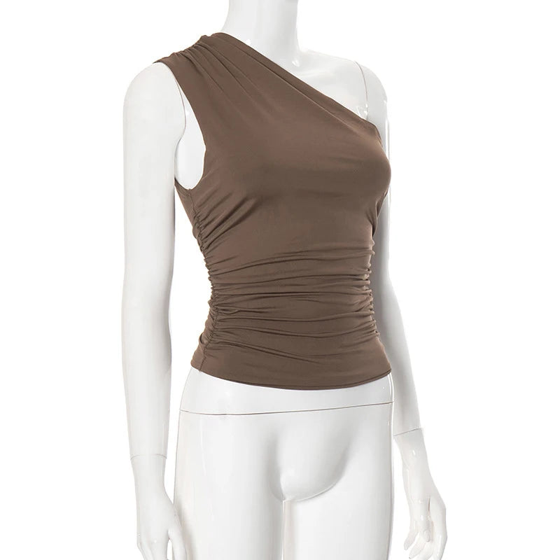 BY KK BRAND – Solid Color Bra Vest Tops  Summer |2025 Collection