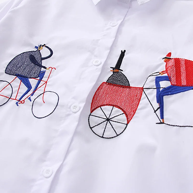 KK BRAND Women's Cotton Linen Short Sleeve Lapel Button-Down Shirt – Summer | 2025