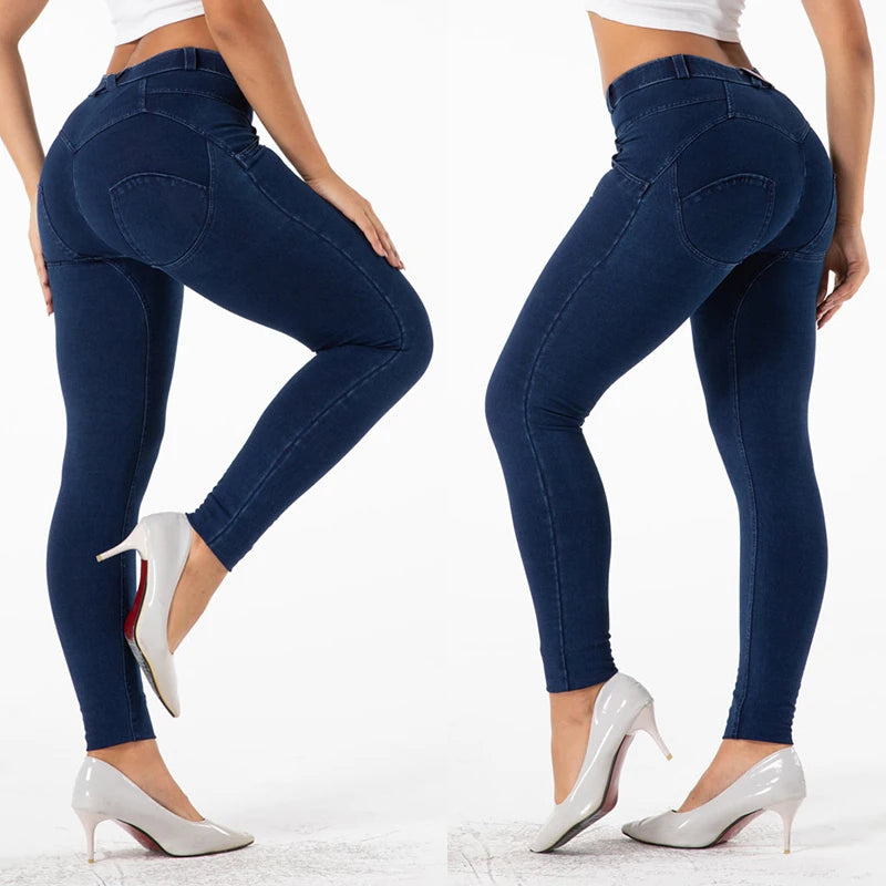 ✨ KK BRAND |  WOMEN'S STYLISH FAUX DENIM FLEECE JEANS PANTS | Bold. Sculpted. Elevated | 2025