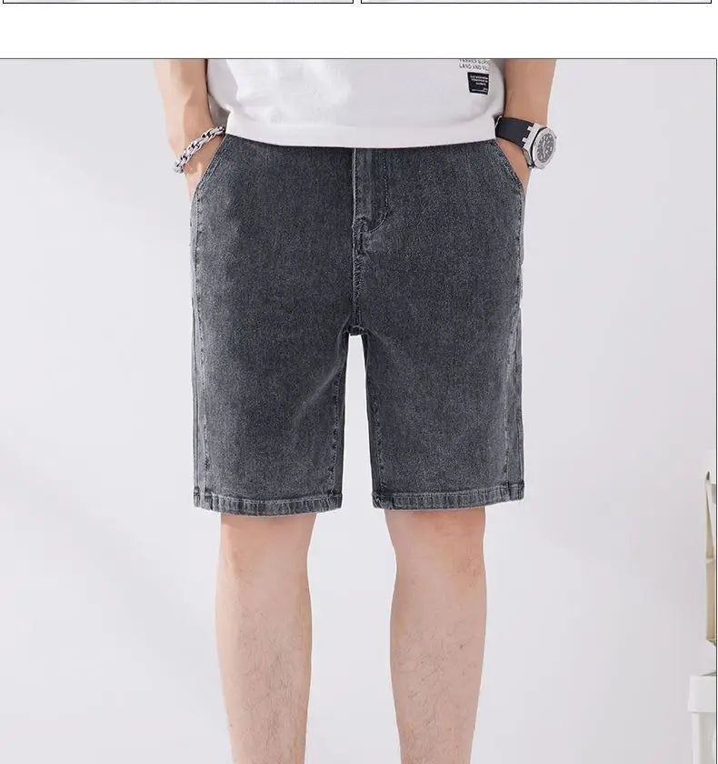🔷 KK BRAND – Men’s Denim Comfort Shorts Effortlessly casual. Perfectly cut. Seriously comfortable 2025