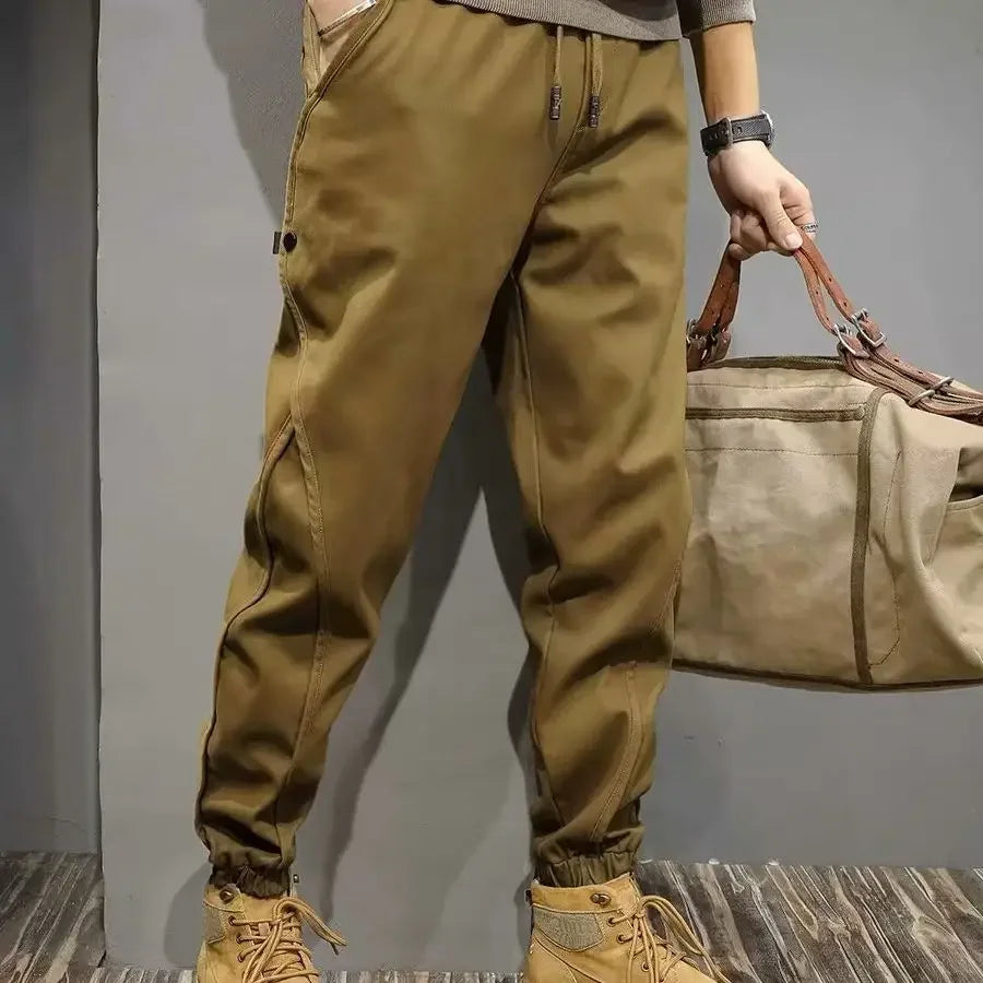 🖤 MEN’S CROSS-PANT STYLE ANKLE-LENGTH TROUSERS – KK BRAND SMART CASUAL EDIT 🖤Workwear Pants Men's 2025 Spring New Fashion Designer Loose Fitting