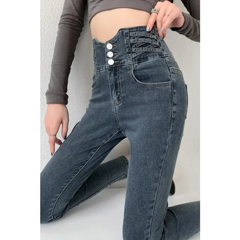 ✨ KK BRAND LIGHTCOLORS DENIM SKINNY DENIM JEANS FOR WOMEN | 2025