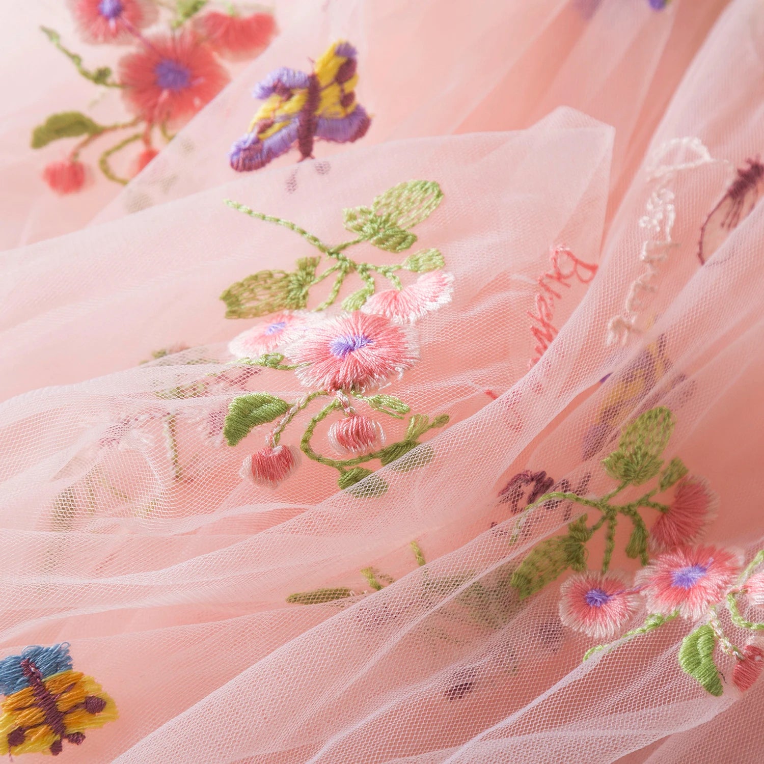 Little Princess Backless Embroidered Dress – Spring Ball Gown by KK BRAND 2025