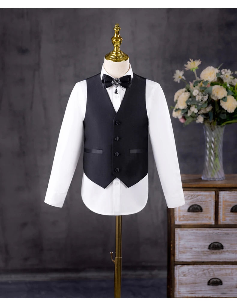👔 KK BRAND Premium Boys’ Formal Tuxedo Suit – Dapper Looks for Little Gentlemen 3 PIECE SUITS FOR MEN'S | 2025