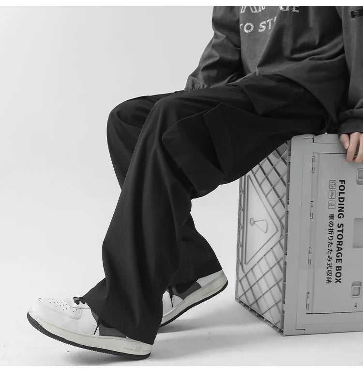 ✨ KK BRAND BLACK / GRAY / OFF-WHITE HAREM 6-POCKET TROUSERS FOR MEN | 2025