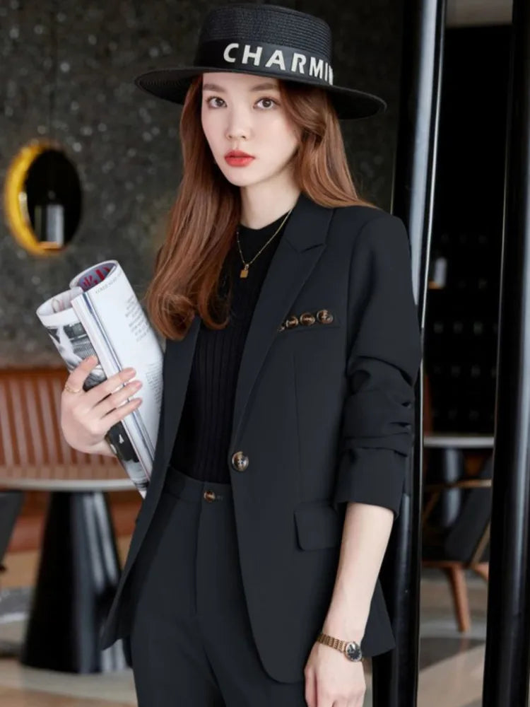 Women's 2-Piece Office Suit – Fly Blazer Set | KK BRAND  Elegant,2025
