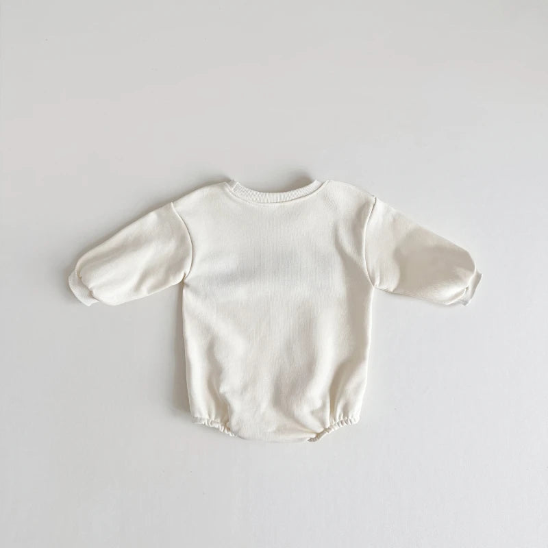 KK BRAND Unisex Cotton Baby Romper – Soft, Sweet  All-Season Ready LOVE Embroidery  Newborn Infant  BABY BOYS AND BABY GIRLS 2025