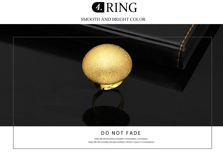 ✨ Women’s Gold Bohemian Jewelry Set – BY KK BRAND Dubai Wedding Collection (4-Piece Set) |2025