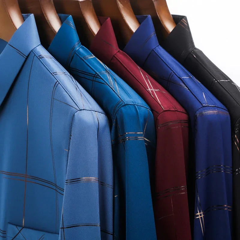 🖤 KK BRAND Men’s Check Design Smart Casual Shirt – The Elevated All-Season Classic 🖤 | 2025