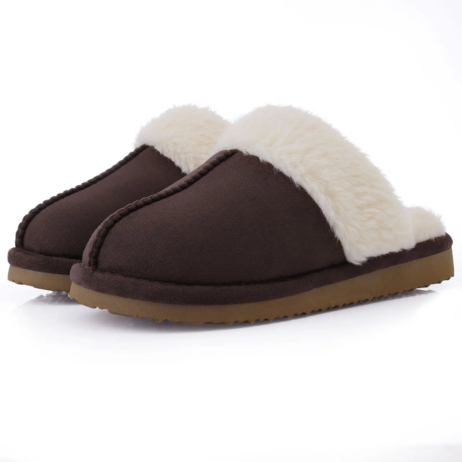 KK BRANDS WOMEN'S FAUX FUR SLIPPERS – COZY INDOOR STYLE WITH LUXE COMFORT | 2025