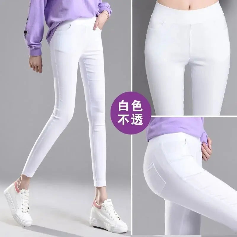 KK BRAND | Women’s Low-Waist Stylish Denim Pants | Slim Fit Batik-Inspired Comfort for Everyday Wear | 2025