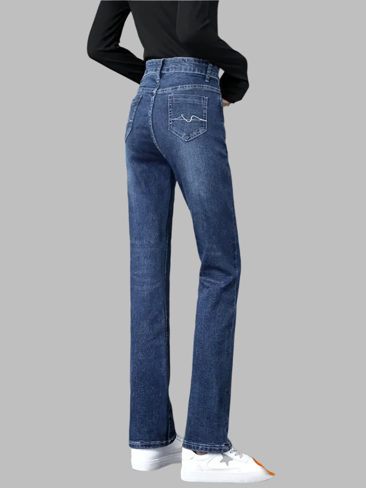 KK BRAND | High-Waisted Winter Denim for Women & GIRLS | SMART SLIM FIT | COTTON-STRETCH BLEND 2025