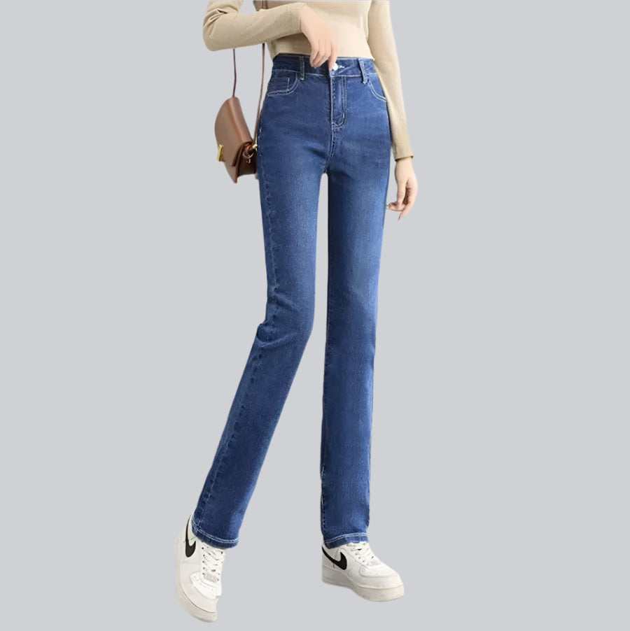 KK BRAND | High-Waisted Winter Denim for Women & GIRLS | SMART SLIM FIT | COTTON-STRETCH BLEND 2025