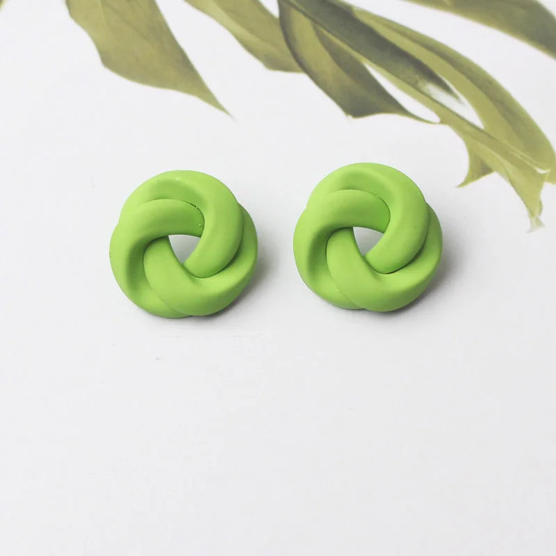 KK BRAND – Girls' Stylish Geometric Stud Earrings  FEMININE | MINIMALIST | ELEVATED DAILY STYLE | 2025