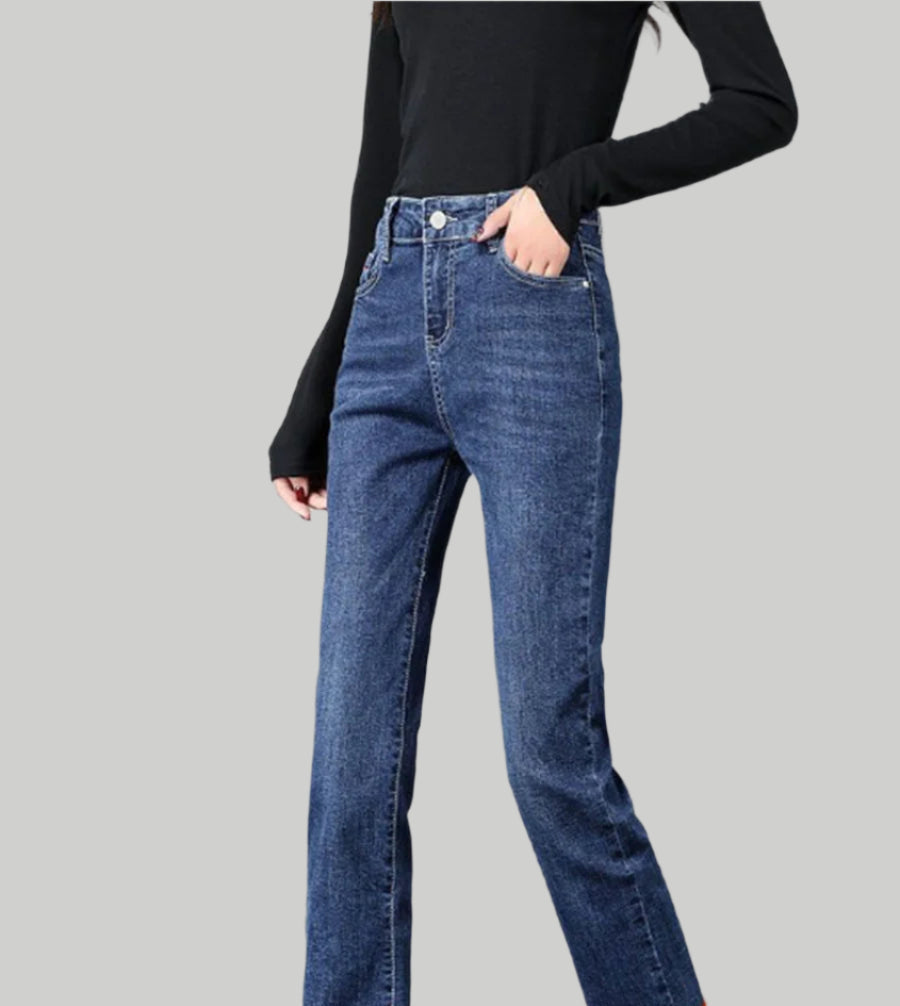 KK BRAND | High-Waisted Winter Denim for Women & GIRLS | SMART SLIM FIT | COTTON-STRETCH BLEND 2025