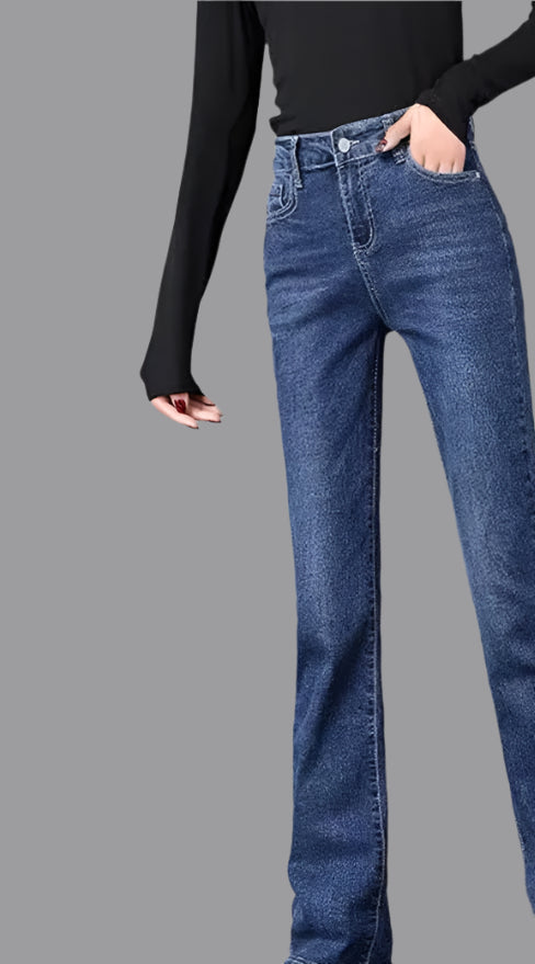 KK BRAND | High-Waisted Winter Denim for Women & GIRLS | SMART SLIM FIT | COTTON-STRETCH BLEND 2025