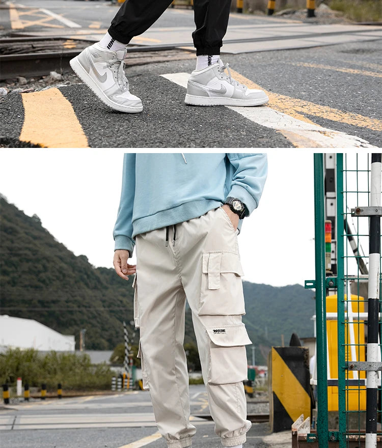 KK BRAND – Men’s Tapered Utility Trousers Effortless street style meets everyday comfort STYLE OF COLOR Black, Khaki, Light Grey, and Light Blue IN 2025