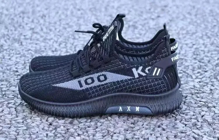 Spring Lightweight Breathable Mesh Sneakers for Men – Trendy & Comfortable Joggers | KK BRAND 2025