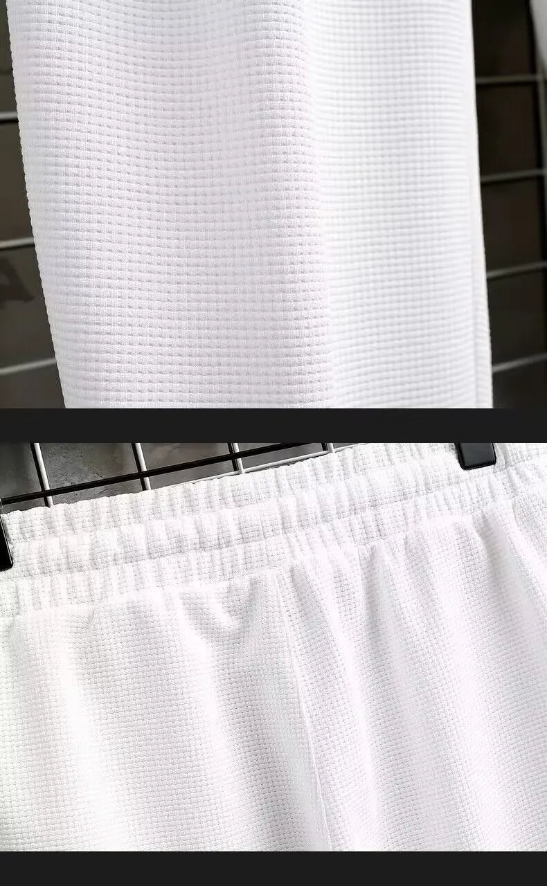 ✨ KK BRAND MEN’S WHITE STRIPE TRACK SUIT SET | COTTON WARM BLEND |  2025 EDITION