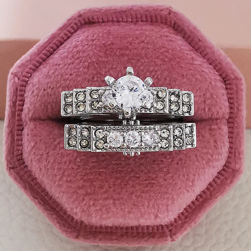 KK BRAND – Stylish Metal Ring Set for Women  ELEGANT  DURABLE | ENGAGEMENT-READY Silver COLORS | 2025