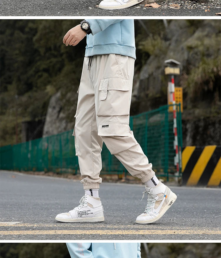 KK BRAND – Men’s Tapered Utility Trousers Effortless street style meets everyday comfort STYLE OF COLOR Black, Khaki, Light Grey, and Light Blue IN 2025