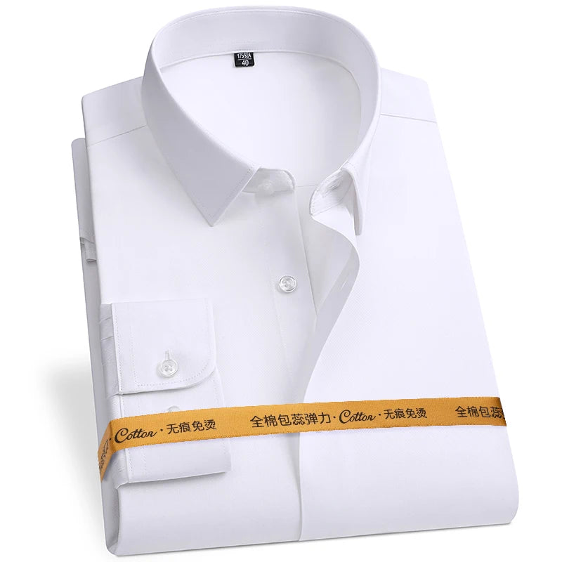 KK BRAND FULL-LINED MEN’S BODY-FIT DRESS SHIRT – SPRING 2025 EDITION