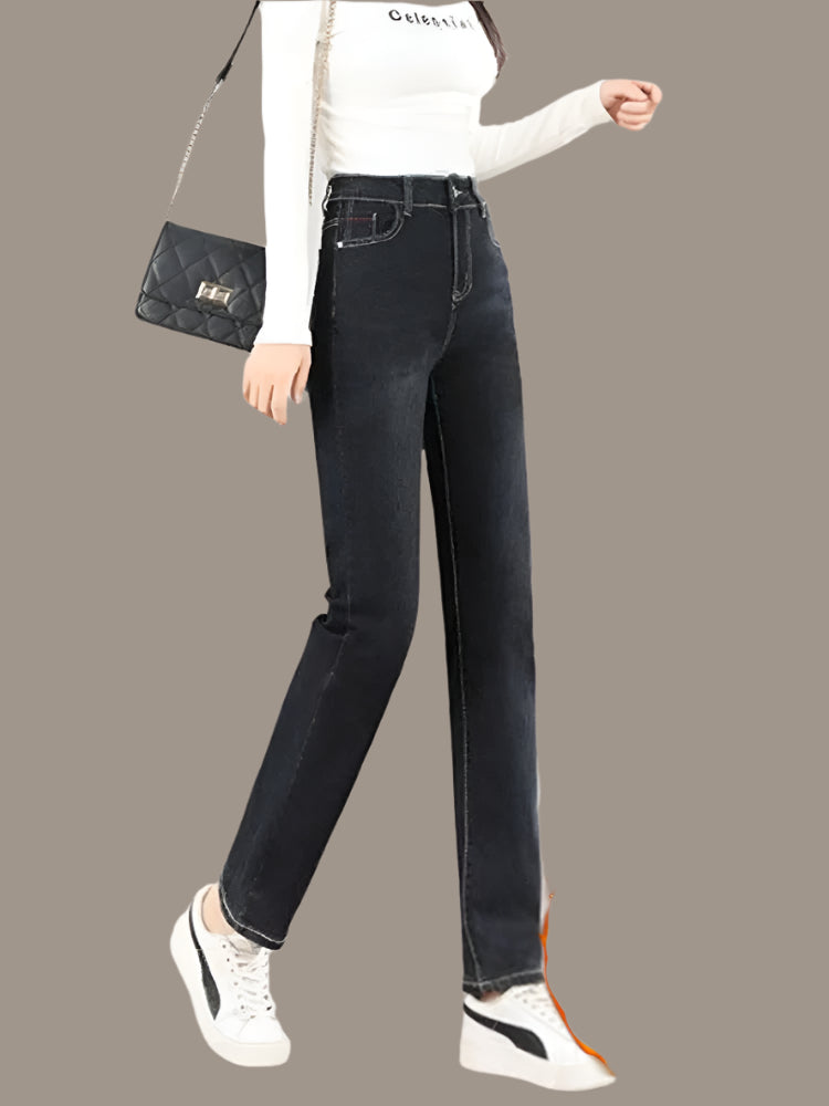 KK BRAND | High-Waisted Winter Denim for Women & GIRLS | SMART SLIM FIT | COTTON-STRETCH BLEND 2025