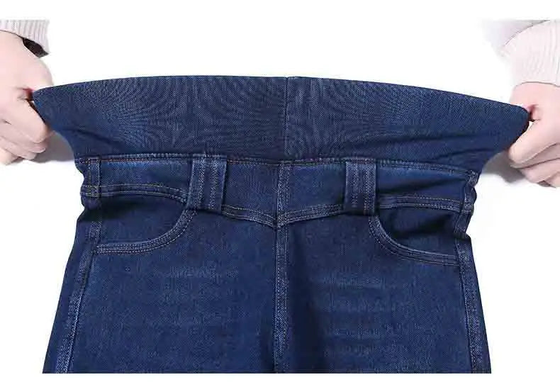 ✨ KK BRAND HIGH-WAISTED STRETCH DENIM JEANS FOR WOMEN | SPRING 2025