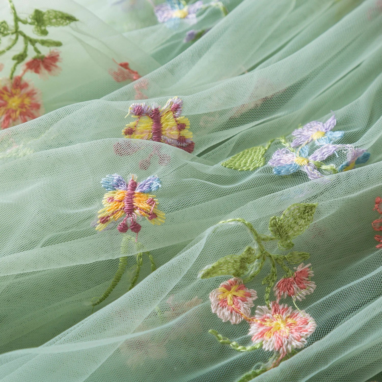 Little Princess Backless Embroidered Dress – Spring Ball Gown by KK BRAND 2025